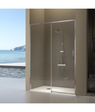 Paroi de douche frontale fixe et coulissante Delta ® Melonbath
