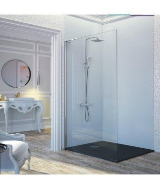 Paroi de douche fixe avec support Fresh