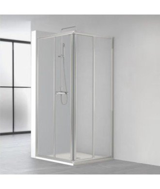 Paroi de douche d'angle coulissante Aurum