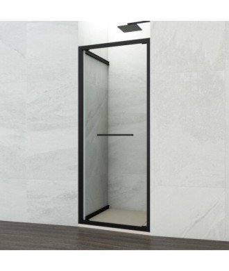 Paroi de douche rabattable 1 panneau Spazio
