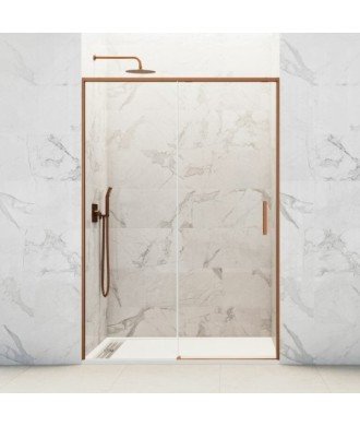 Paroi de douche Cuivre à I'talienne