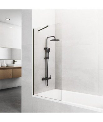Pare-baignoire fixe en titane