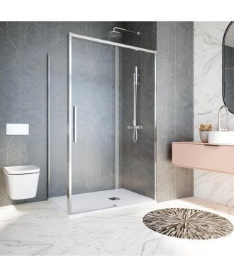 Paroi de douche coulissante rectangulaire Salma