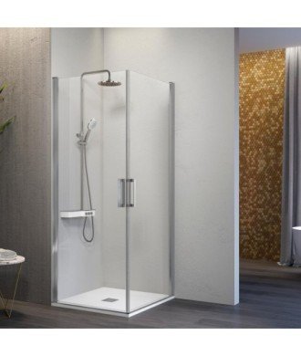 Paroi de douche angulaire pivotante Nardi NA506