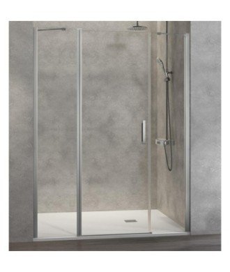 Paroi de douche fixe plus porte pliante plus Nardi fixe